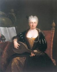 Bartolomeo Nazari Portrait of Faustina Bordoni oil painting picture